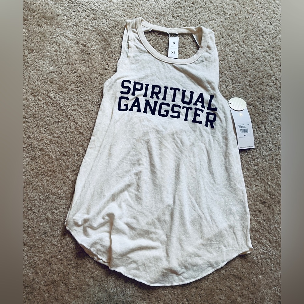Spiritual Gangster tank top XS